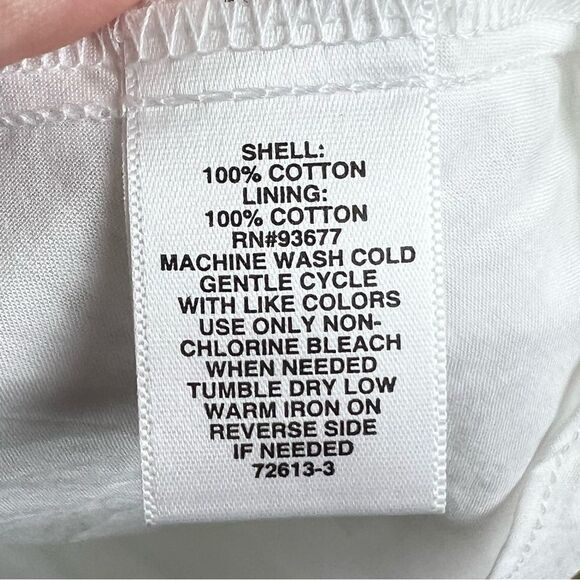 Ryegrass NWT Embroidered Eyelet Dress Sz 1X White Flare Ruffle Cottagecore Boho - Picture 10 of 10